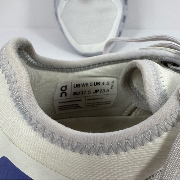 On Running Women's Sneakers - White and Blue - Picture 6 of 13